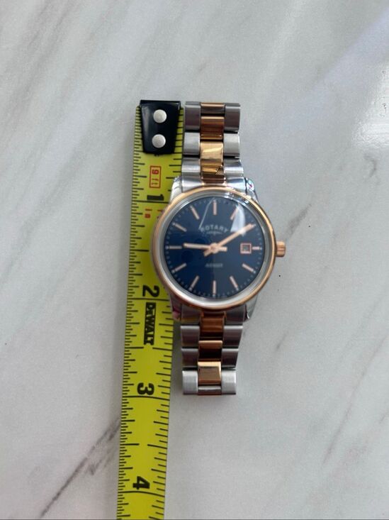 Rotary Watches Accessories - Rotary LB02737-05 Ladies Timepieces Avenger Two Tone Rose Watch retail $500